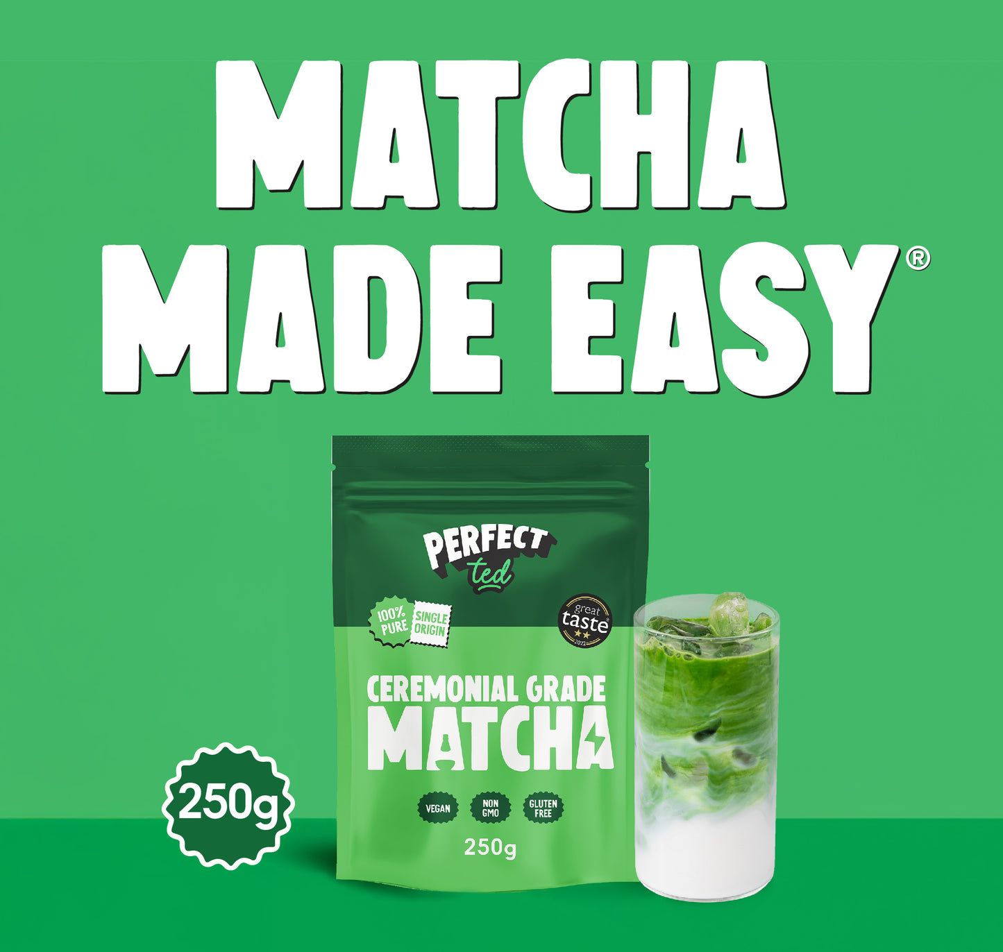 Perfect Ted Ceremonial Grade Matcha 250g
