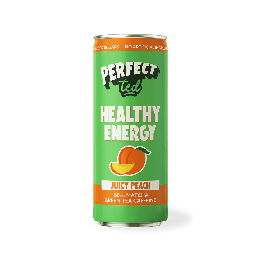 Perfect Ted Juicy Peach Healthy Energy 12x250ml