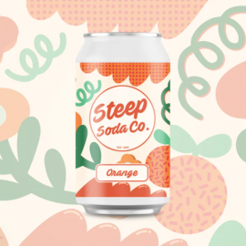 Steep Soda Orange 24 x 330ml