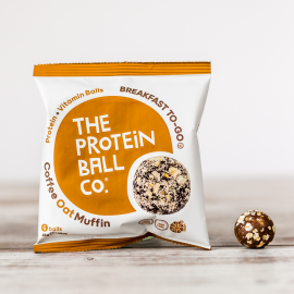 Coffee Oat Muffin Protein Balls 10 x 45g