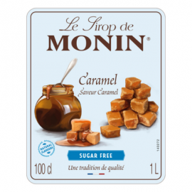 Monin Sugar Free Caramel Syrup 1ltr