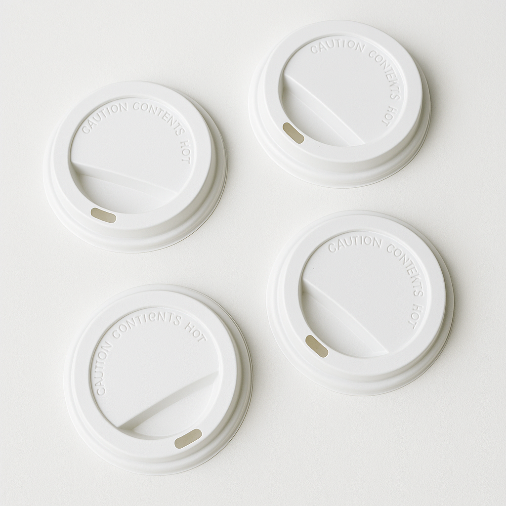 12/16oz White Hot Cup Lids X1000