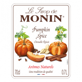 Monin Pumpkin Spice Syrup 70cl