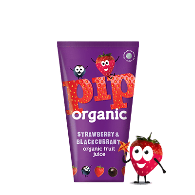 Pip Kids Strawberry and Blackcurrant Juice 24x180ml
